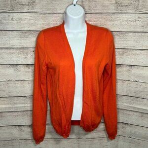 Orange 100% Cashmere Cardigan S